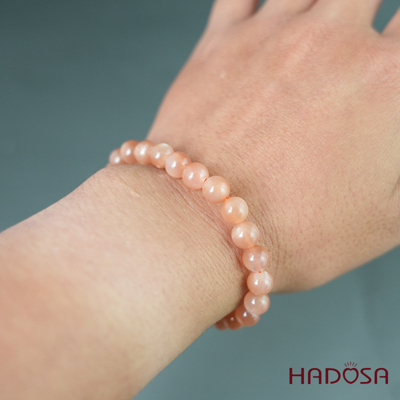 Vòng đá Mặt Trời 7mm chuẩn 4A