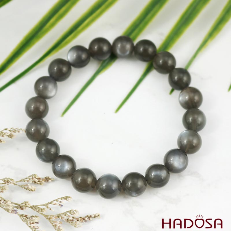 Vòng đá Oligoclase 9mm chuẩn 6A