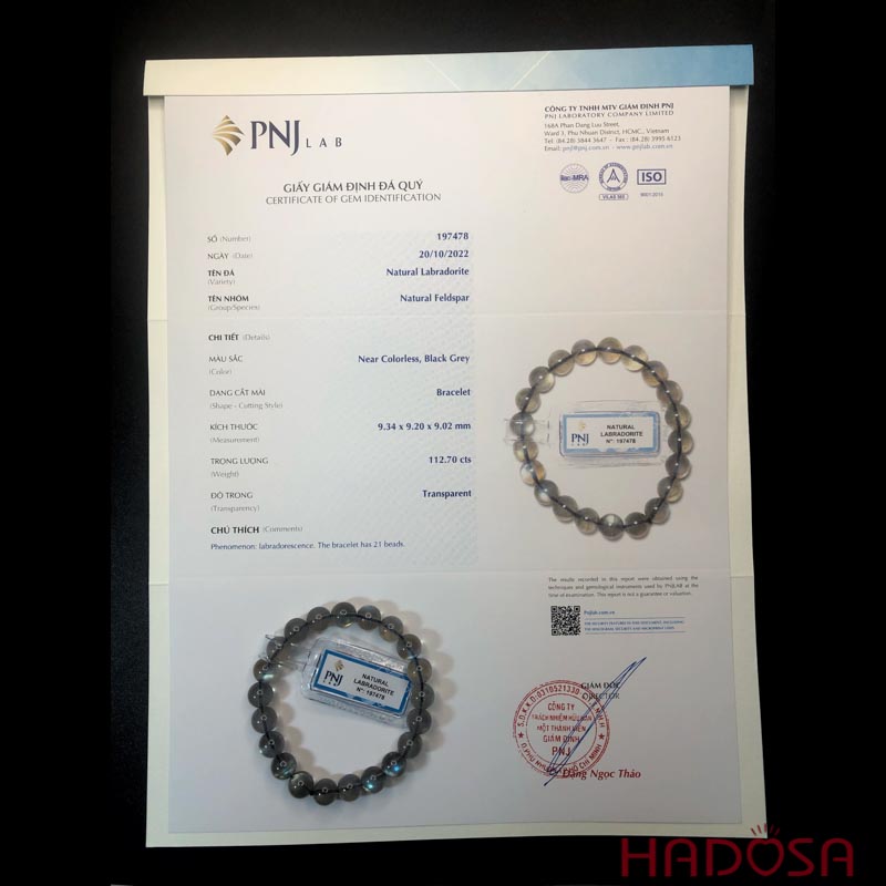 Vòng đá Xà cừ 9mm chuẩn 6A cao cấp