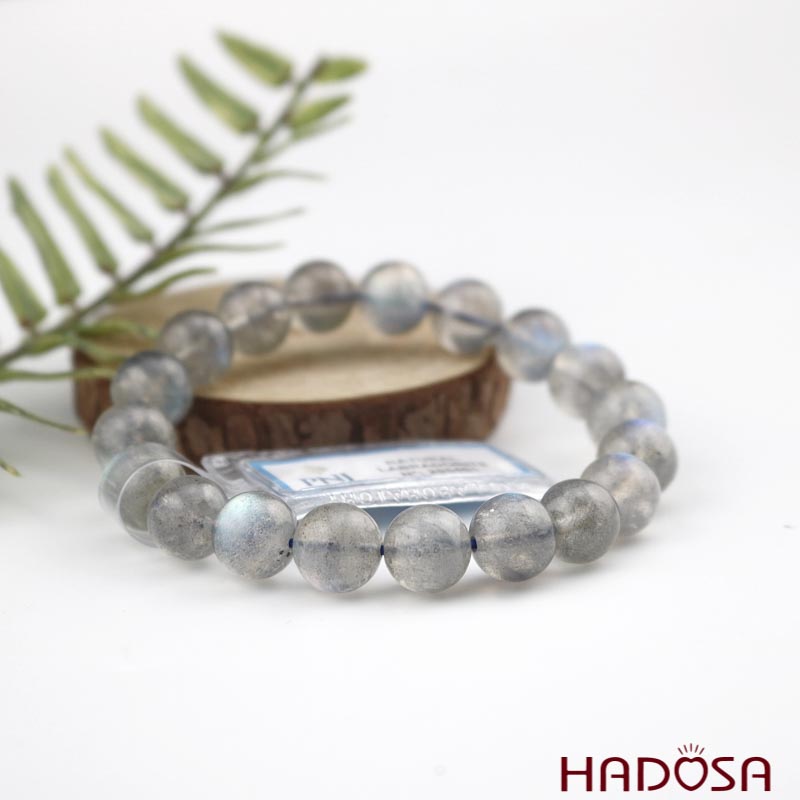 Vòng đá Xà Cừ Labradorite 10mm 6A