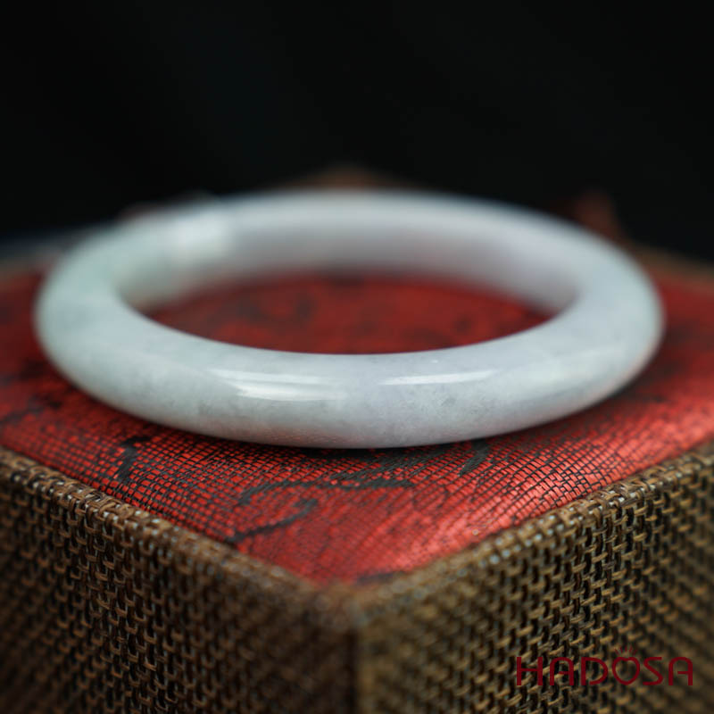 Vòng Ngọc Cẩm Thạch A lá hẹ xanh đậu ni 53