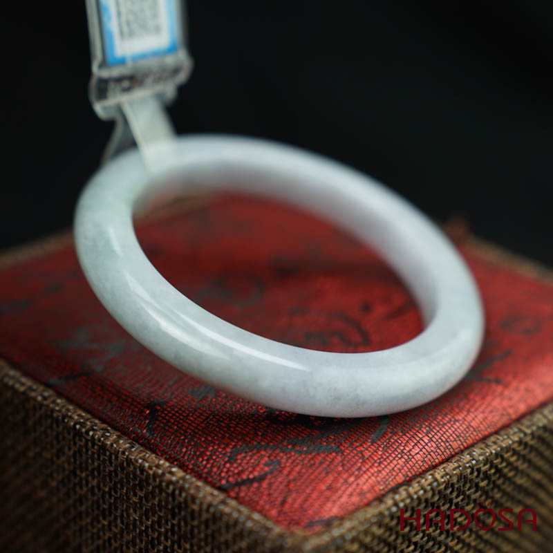 Vòng Ngọc Cẩm Thạch A lá hẹ xanh đậu ni 53