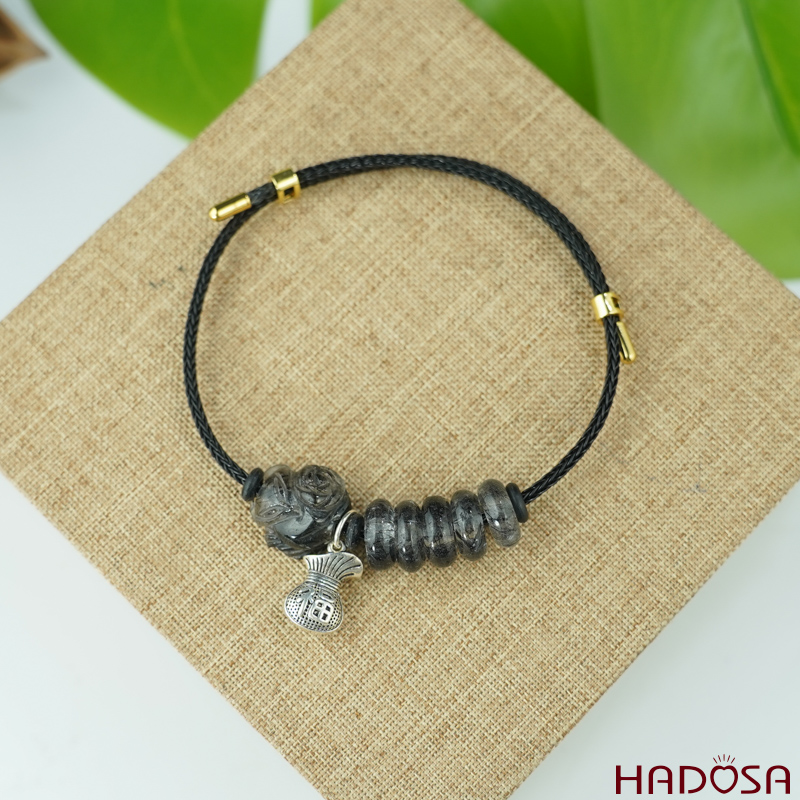 Vòng ngũ điếu mix hồ ly tóc đen