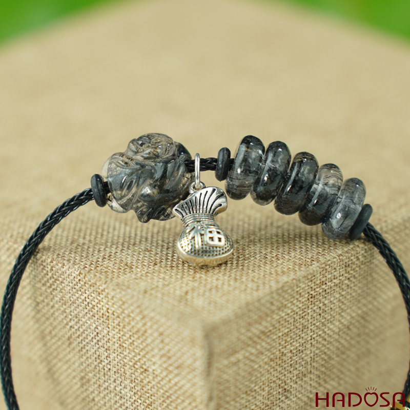 Vòng ngũ điếu mix hồ ly tóc đen