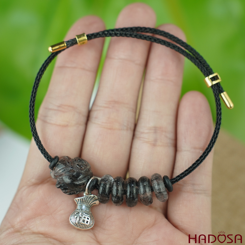 Vòng ngũ điếu mix hồ ly tóc đen