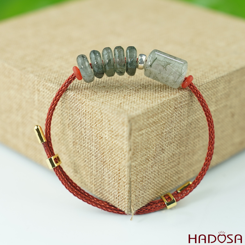 Vòng ngũ điếu mix lu thống tóc xanh