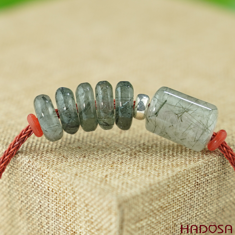 Vòng ngũ điếu mix lu thống tóc xanh