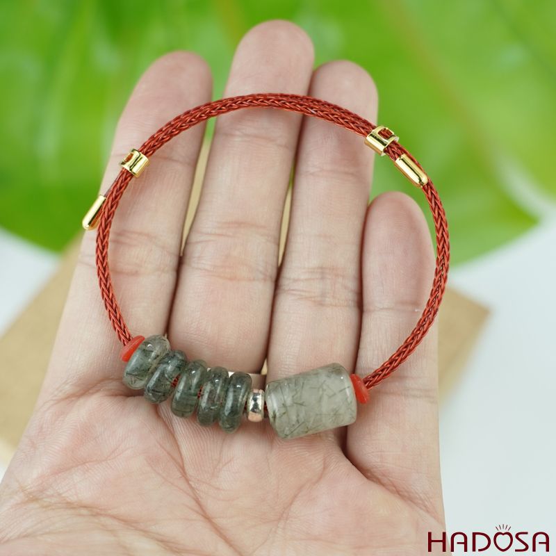 Vòng ngũ điếu mix lu thống tóc xanh