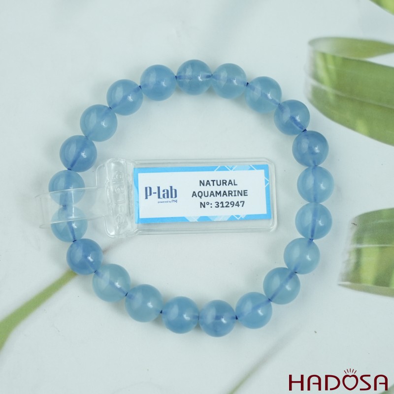 Vòng tay Aquamarine 09mm 6A+