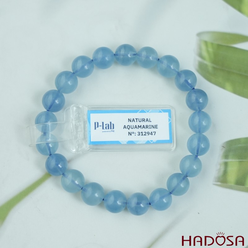 Vòng tay Aquamarine 09mm 6A+