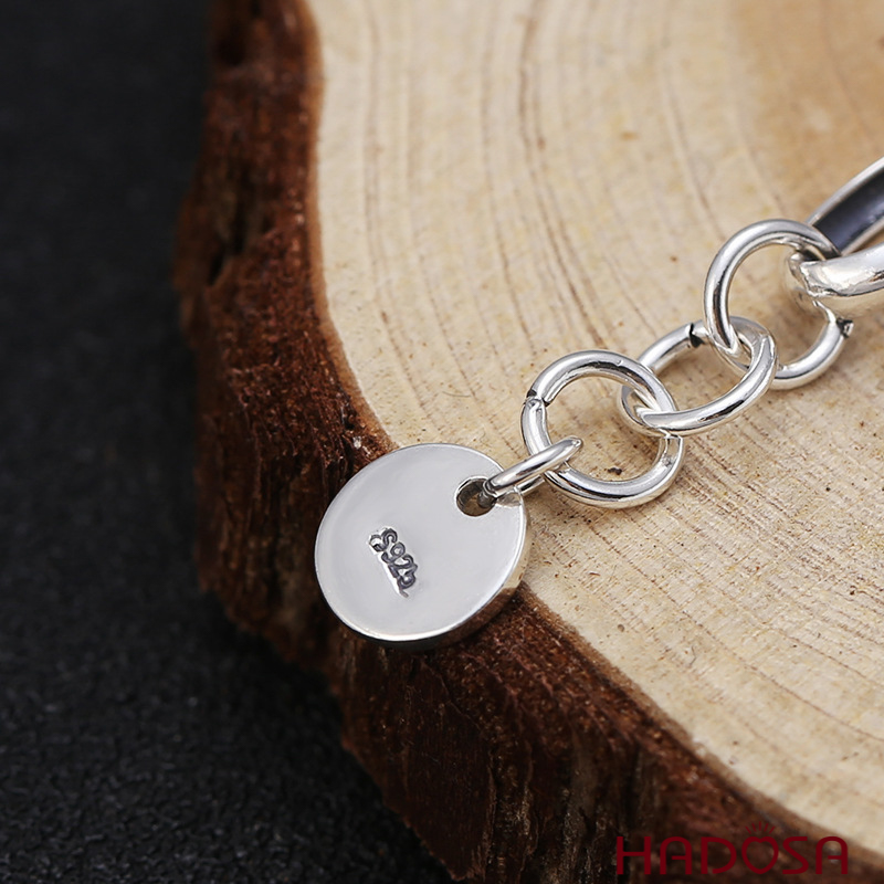 Vòng tay bạc mặt cười