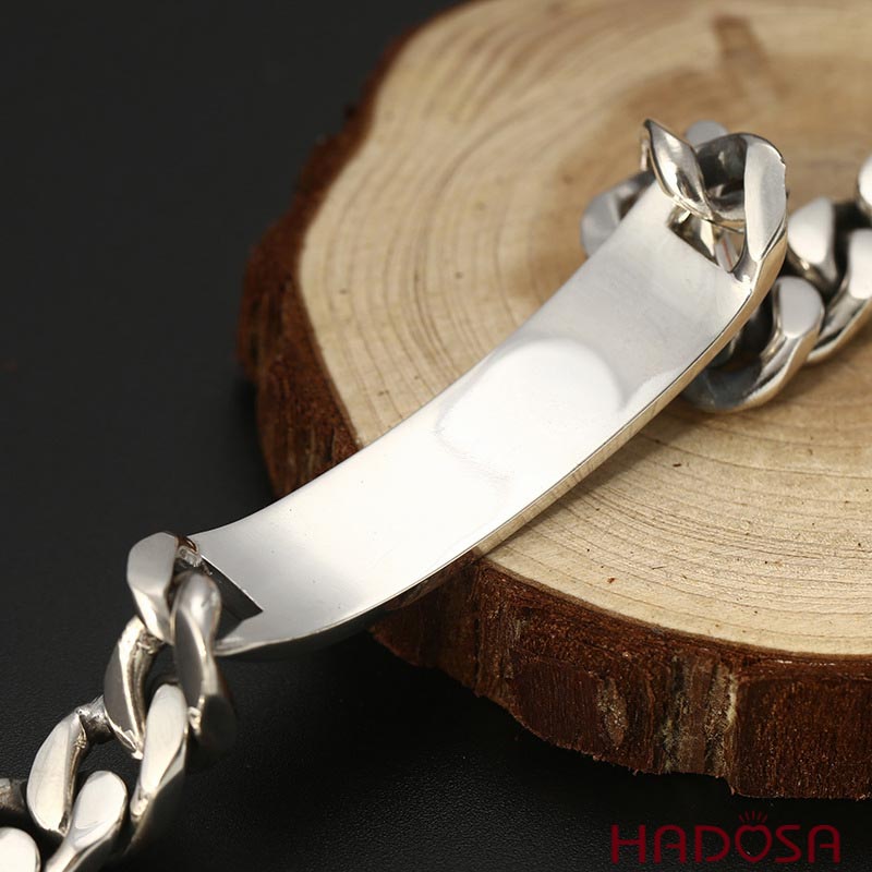 Lắc tay bạc nam trơn