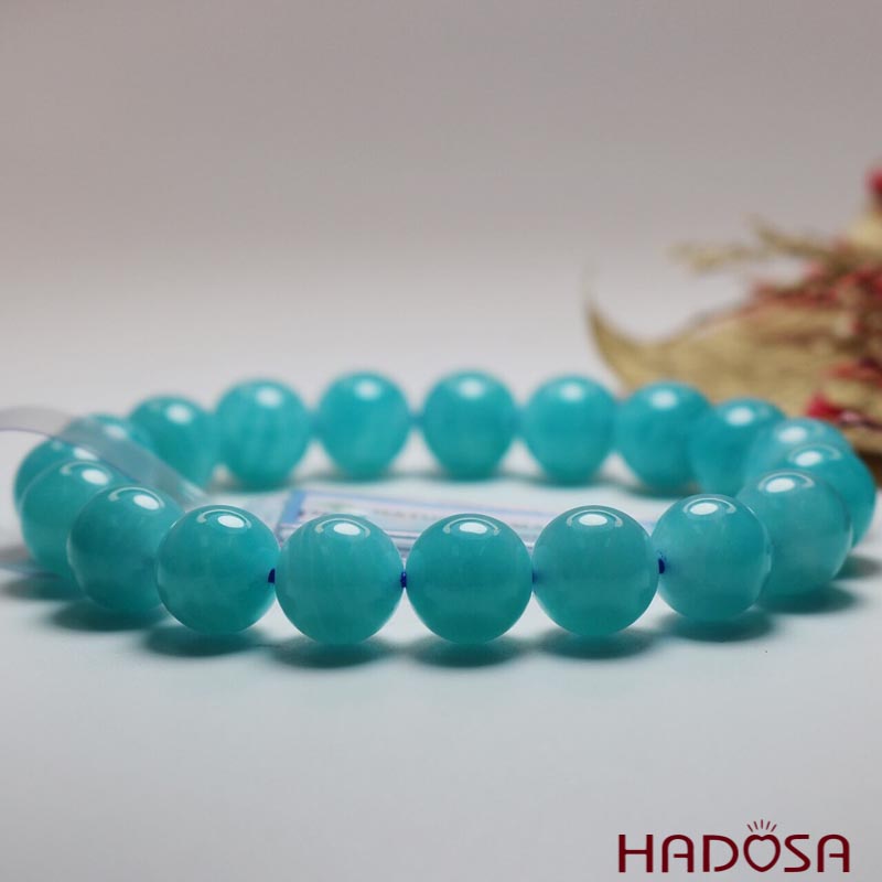 Vòng tay đá Amazonite 10mm chuẩn 5A 