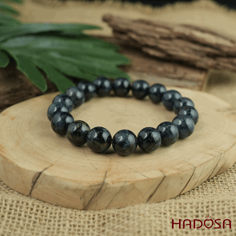 Vòng tay Đá Giông Bão 12mm 6A