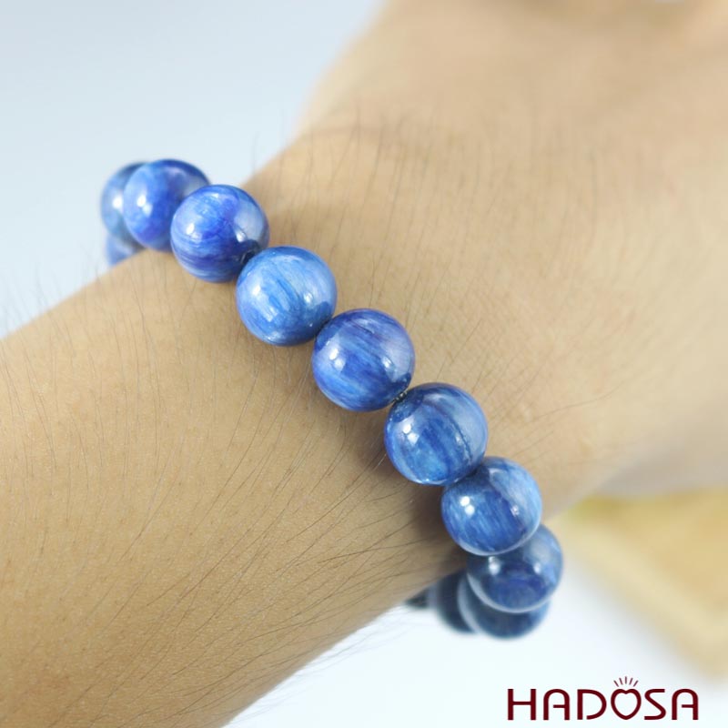 Vòng đá Kyanite 11mm chuẩn 5A