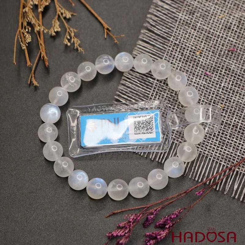 Vòng đá Mặt Trăng 7mm cao cấp chuẩn 4A