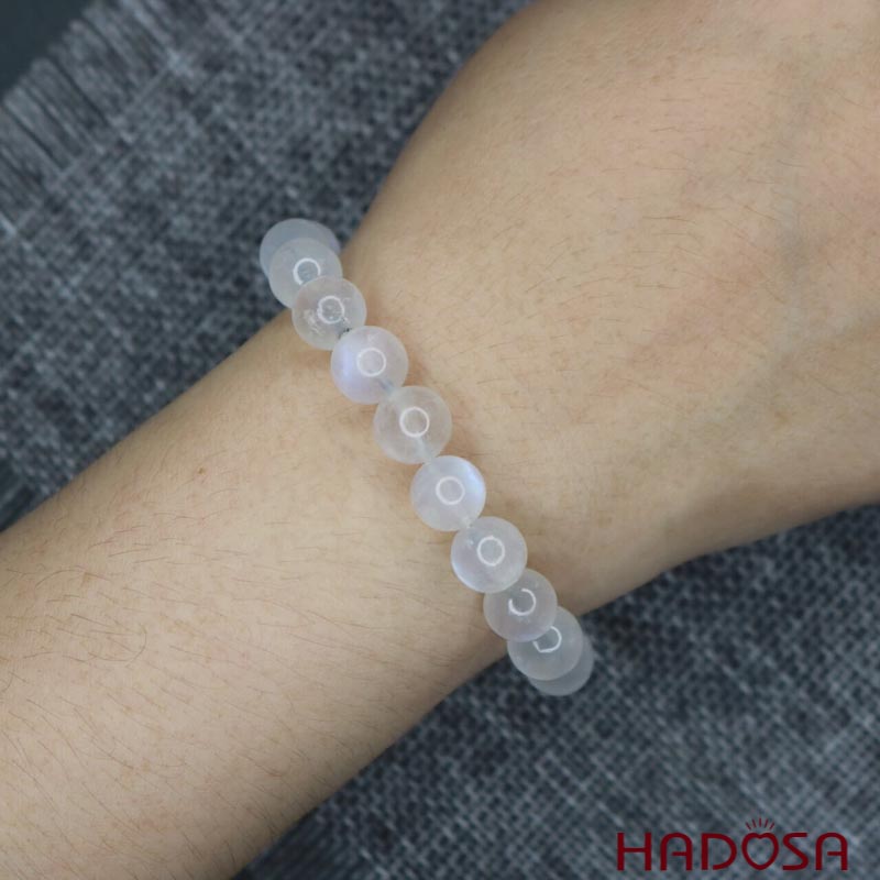 Vòng đá Mặt Trăng 9mm chuẩn 5A