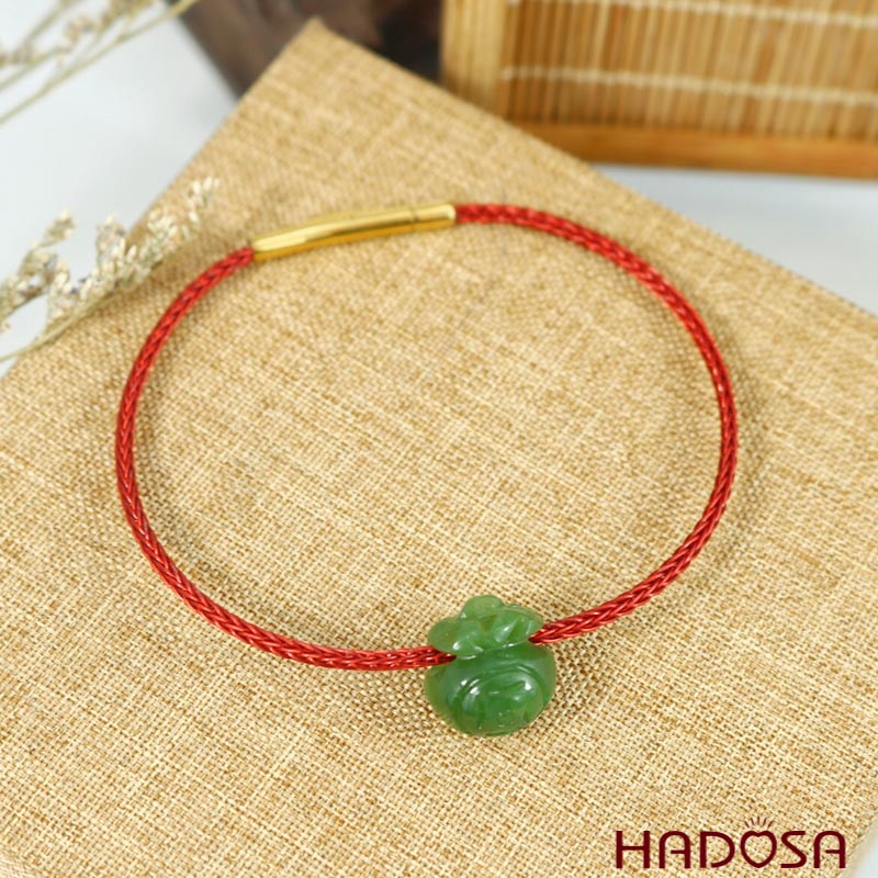 Túi tiền Mặt Ngọc bích 3A