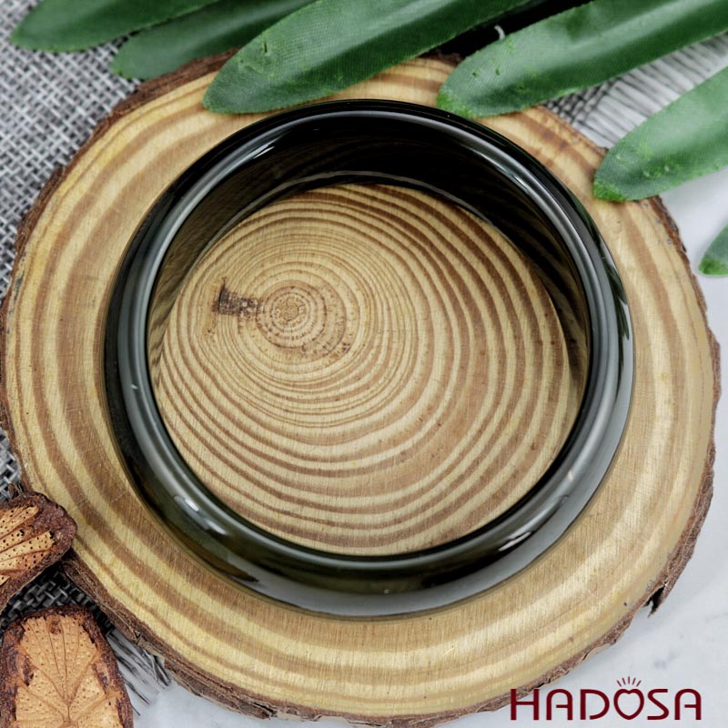 Vòng kiềng Mã Não xanh size 60x23mm cao cấp