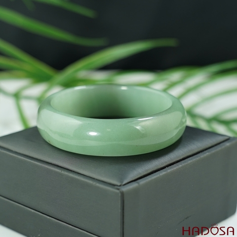 Thạch anh xanh Aventurin ni 56mm