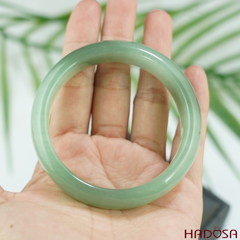 Thạch anh xanh Aventurin ni 56mm