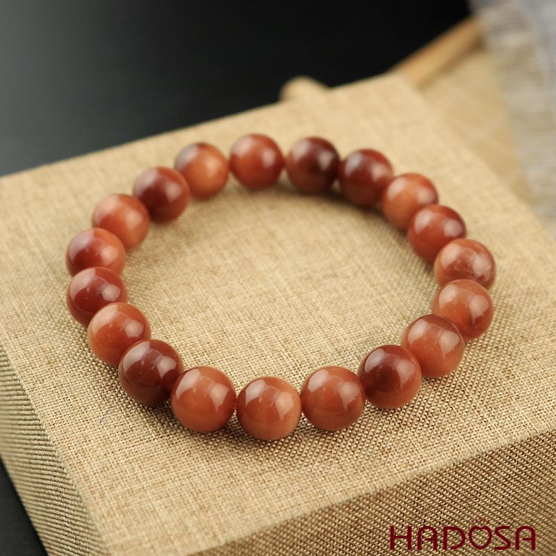 Vòng đá Mắt Hổ nâu đỏ 10mm đặc biệt cao cấp chuẩn 6A