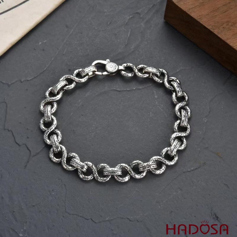 Vòng tay nam bạc Thái