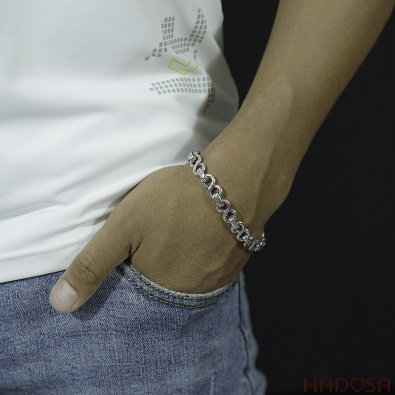 Vòng tay nam bạc Thái