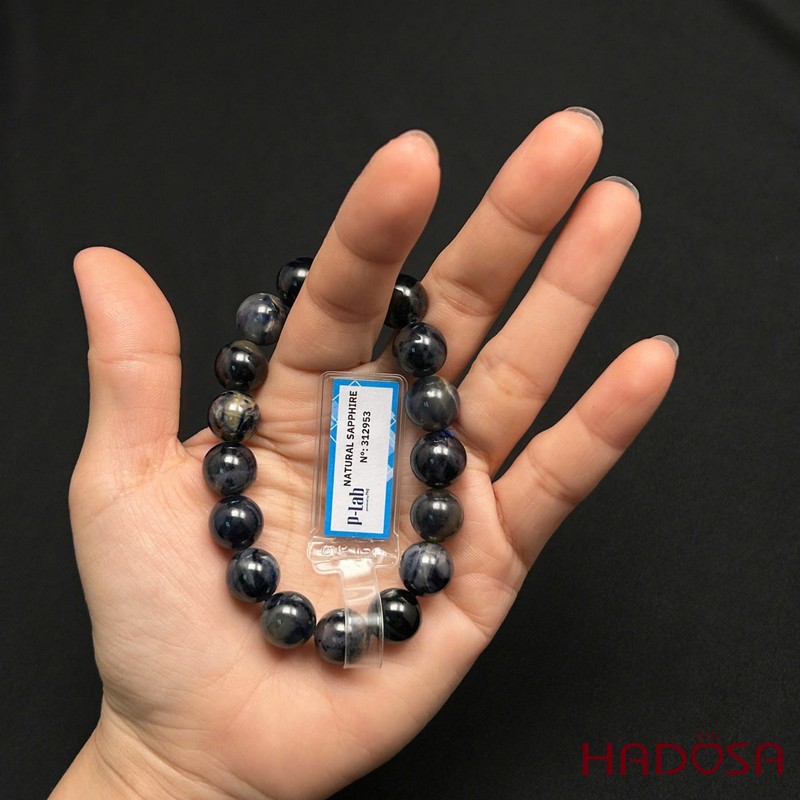 Vòng Sapphire tự nhiên  Việt Nam cao cấp 11mm
