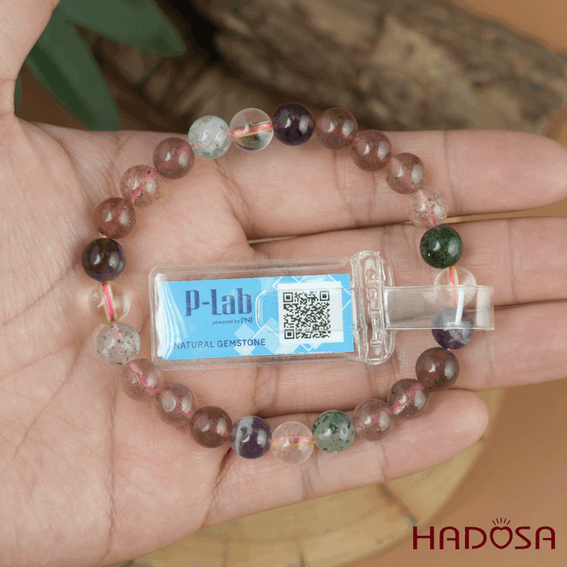 Vòng tay thạch anh thiên nhiên 7mm