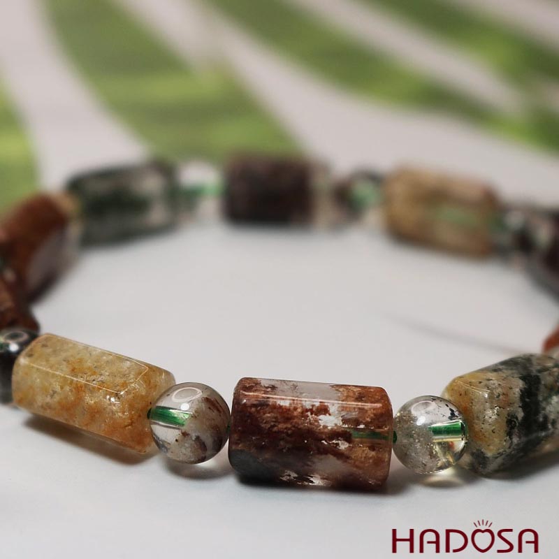 Vòng tay Thạch anh ưu linh hoa 09*14mm 6A