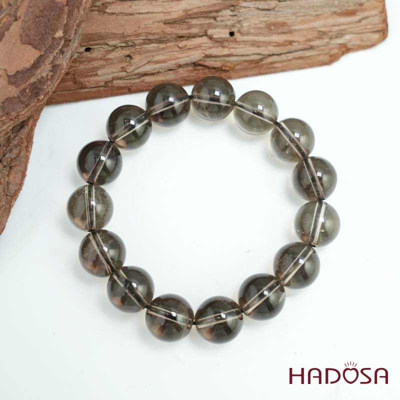 Vòng Thạch anh khói 14mm