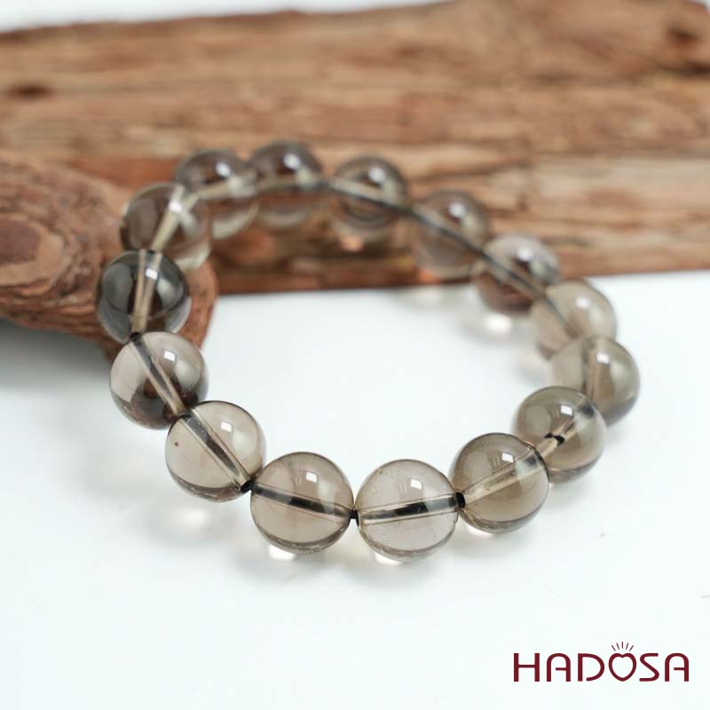 Vòng Thạch anh khói 14mm