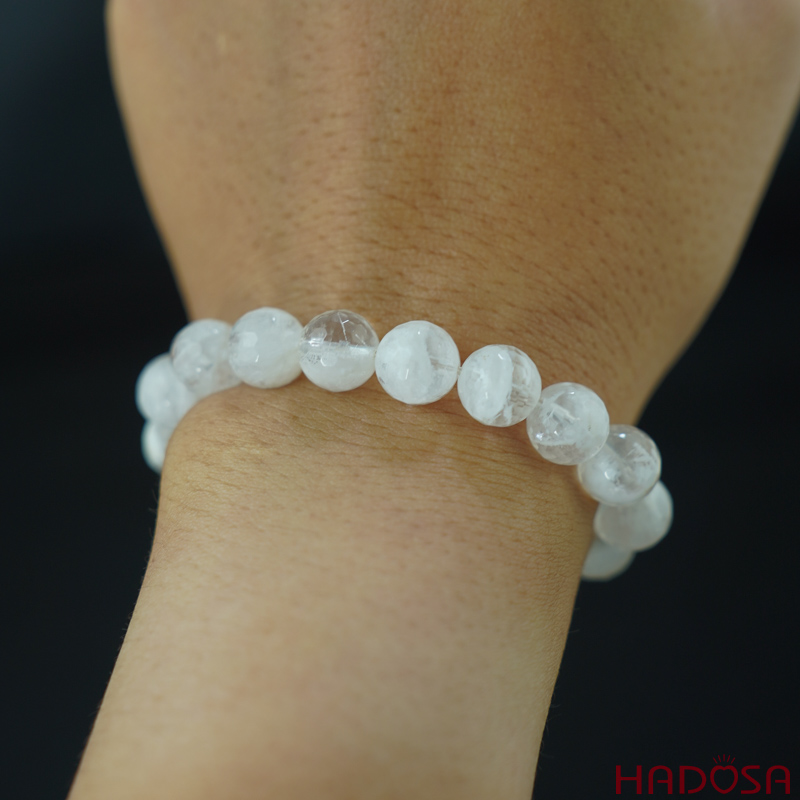 Vòng Thạch anh ưu linh mài giác 9mm chuẩn 4A