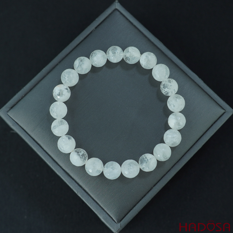 Vòng Thạch anh ưu linh mài giác 9mm chuẩn 4A