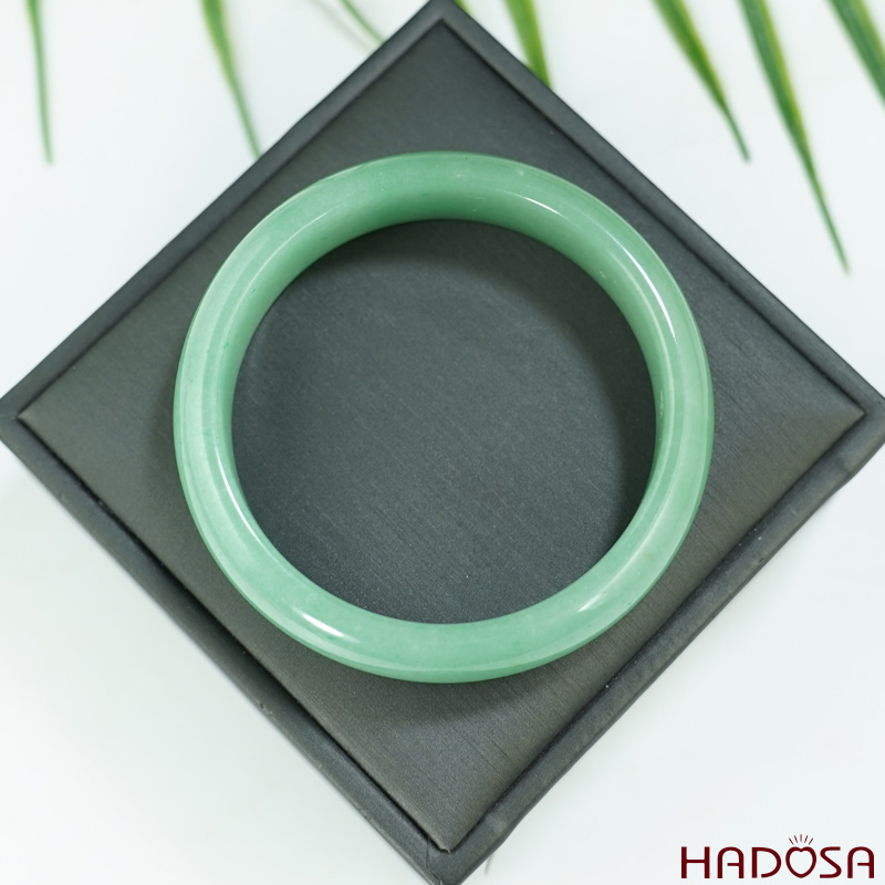 Thạch anh xanh Aventurin ni 56mm