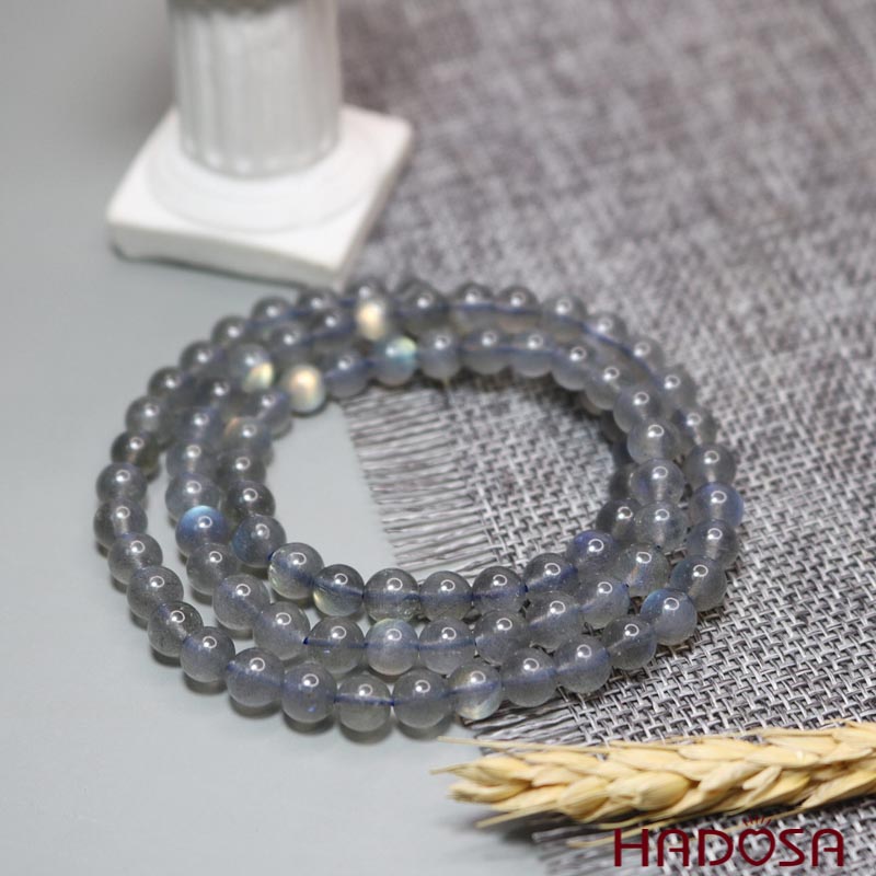 Vòng Xà Cừ Labradorite 05mm 5A