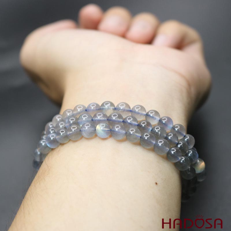 Vòng Xà Cừ Labradorite 05mm 5A