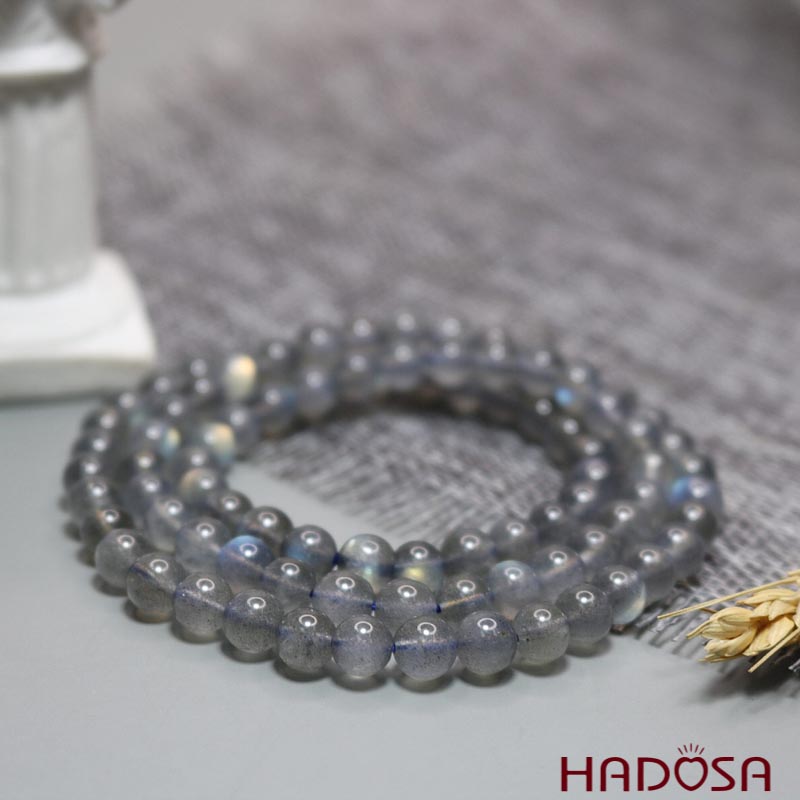 Vòng Xà Cừ Labradorite 05mm 5A