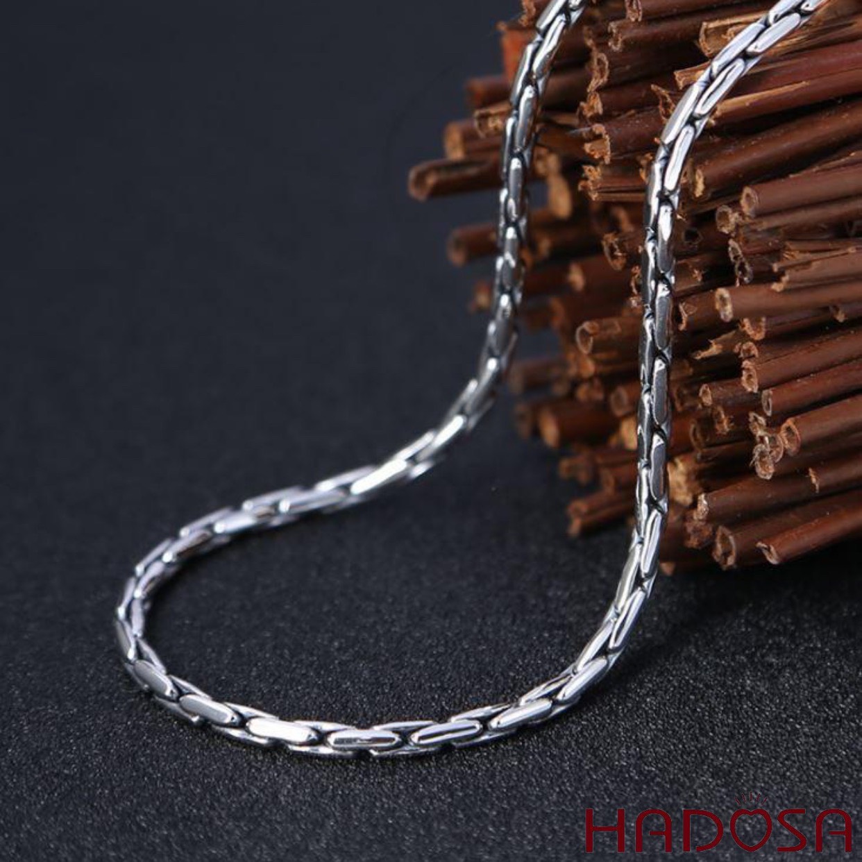 Dây chuyền bạc Thái cho nam