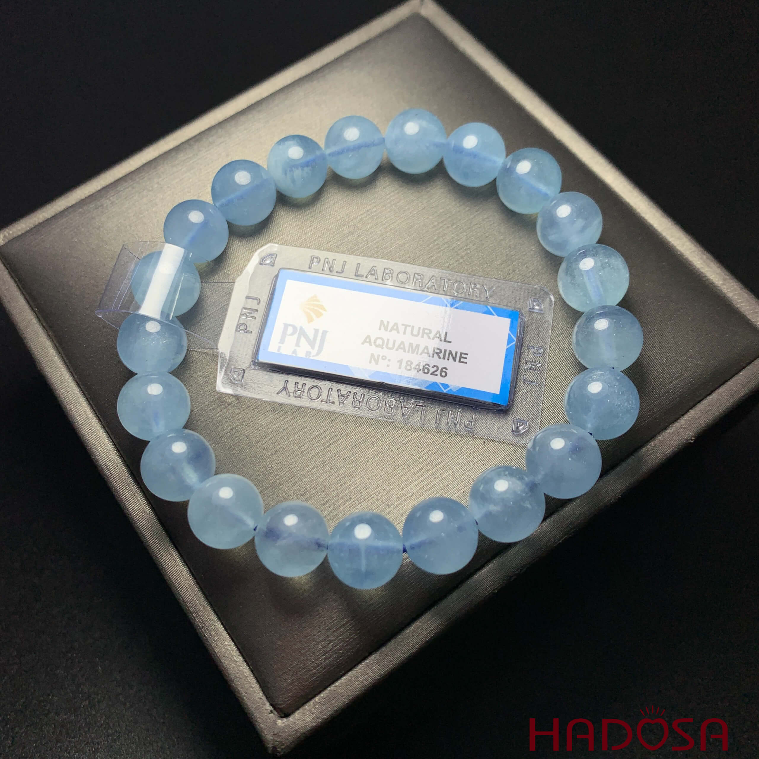 Vòng tay Aquamarine 09mm 5A+