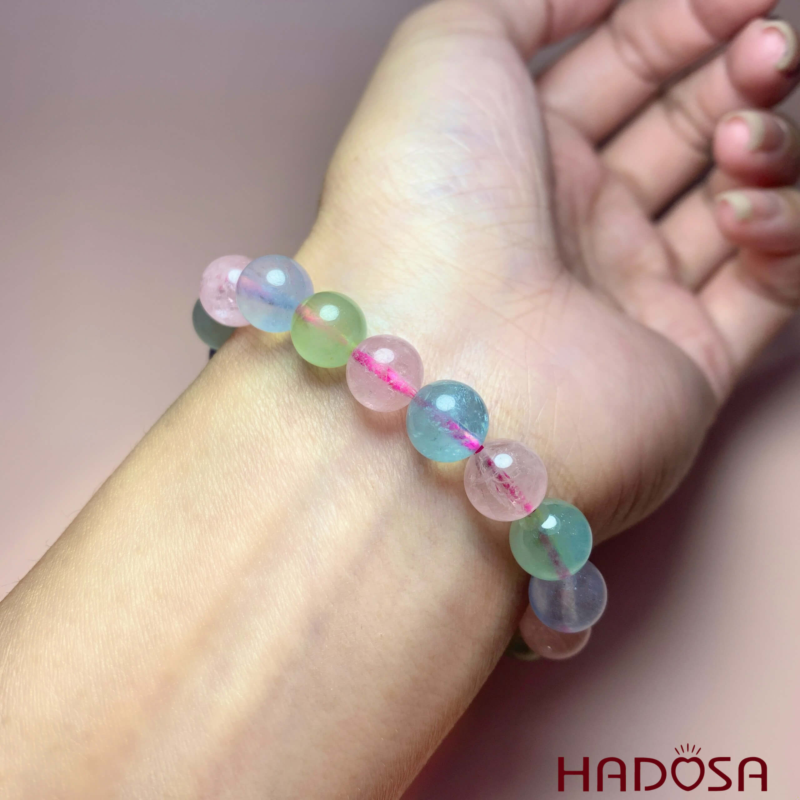 Vòng tay đá Morgan (Beryl) 8mm