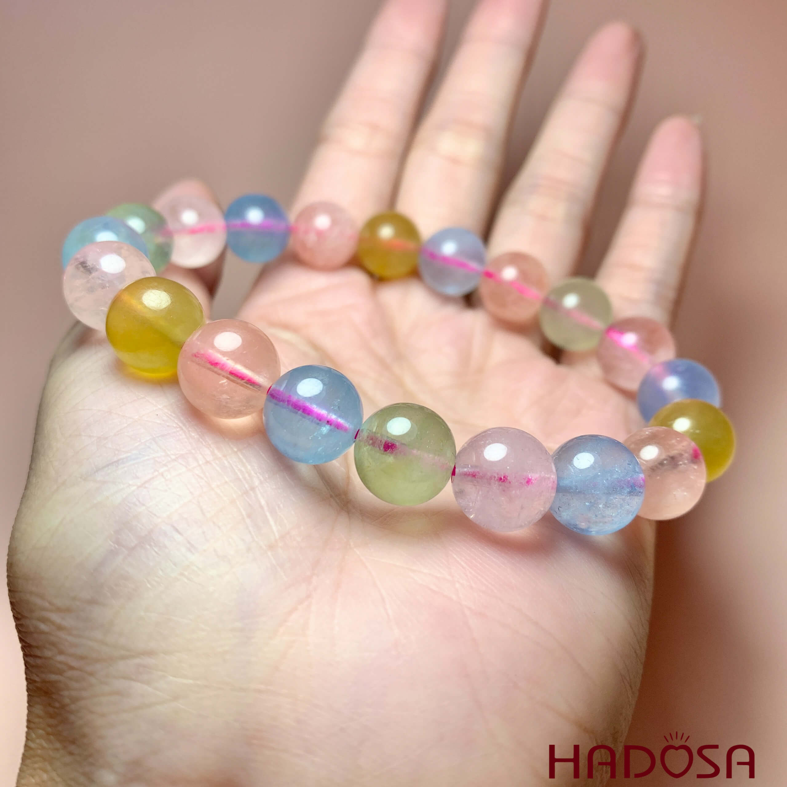 Vòng tay đá Morgan (Beryl) 10mm