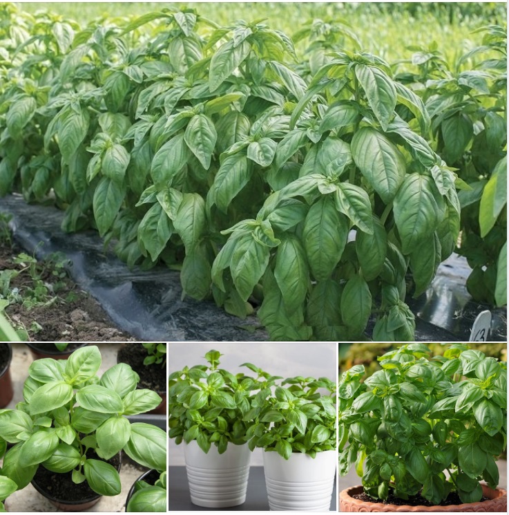 Hạt Giống Rau Húng Tây Basil Ý - Gói 100 hạt