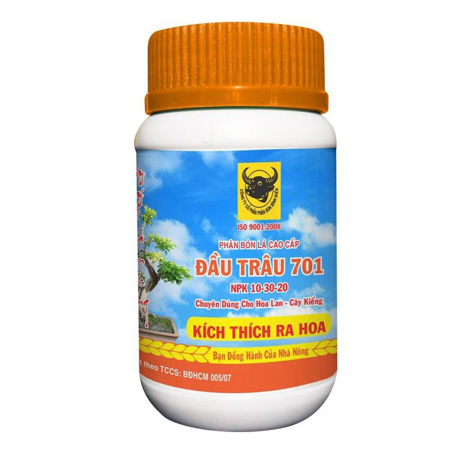 Phân Đầu Trâu 701, Chuyên Hoa Kiểng Chai 100g