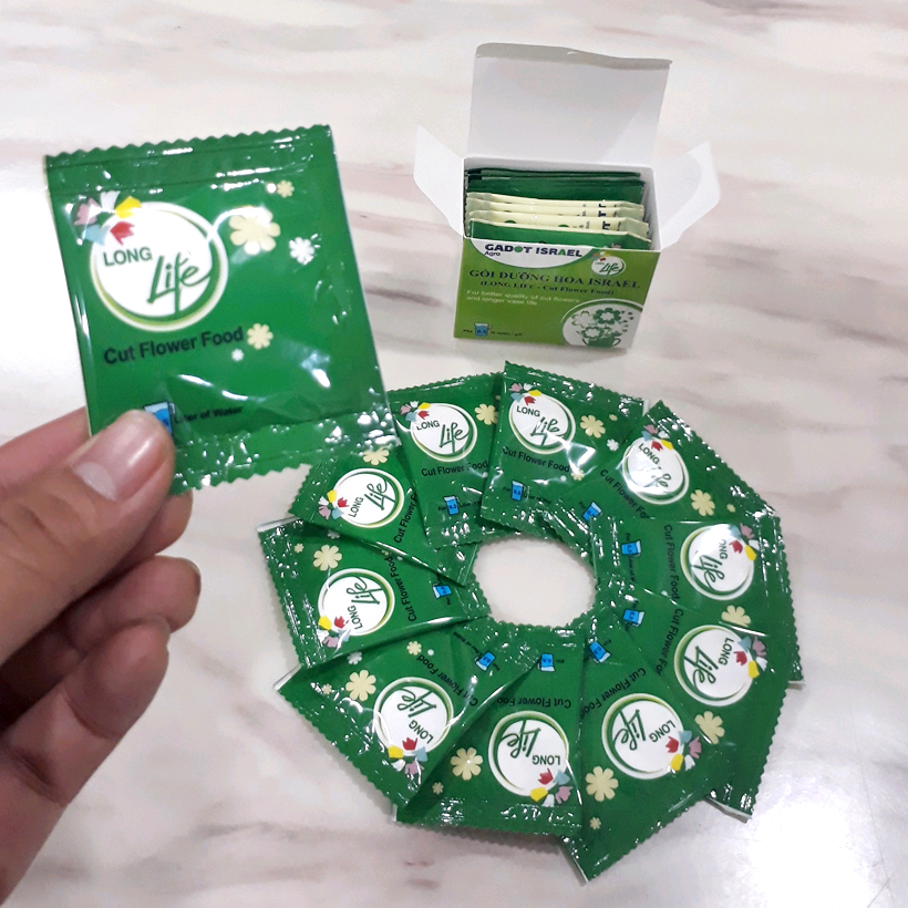 Thuốc giữ Hoa tươi lâu Long Life - 1 gói 5gram