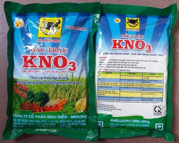 Phân Đầu Trâu KNO3 Cao Cấp 200g