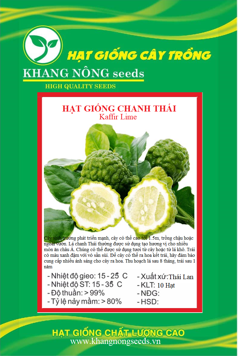 Hạt Giống Cây Chanh Chúc (Chanh Thái)