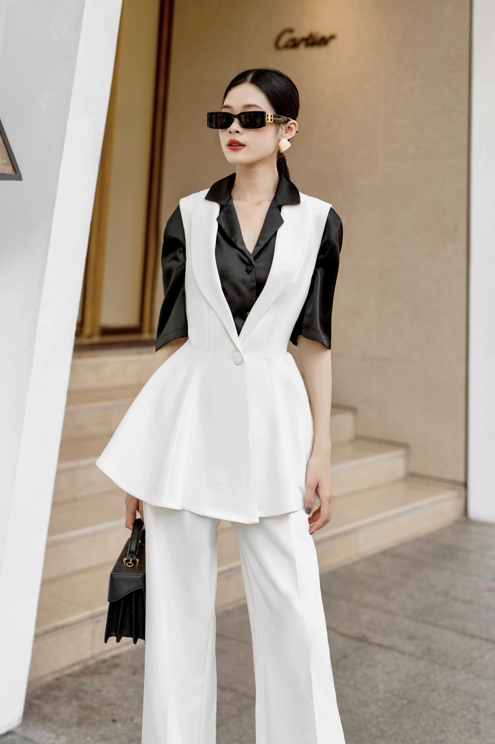 VELLE DESIGN quần Brenda chất cotton dày dặn không nhăn