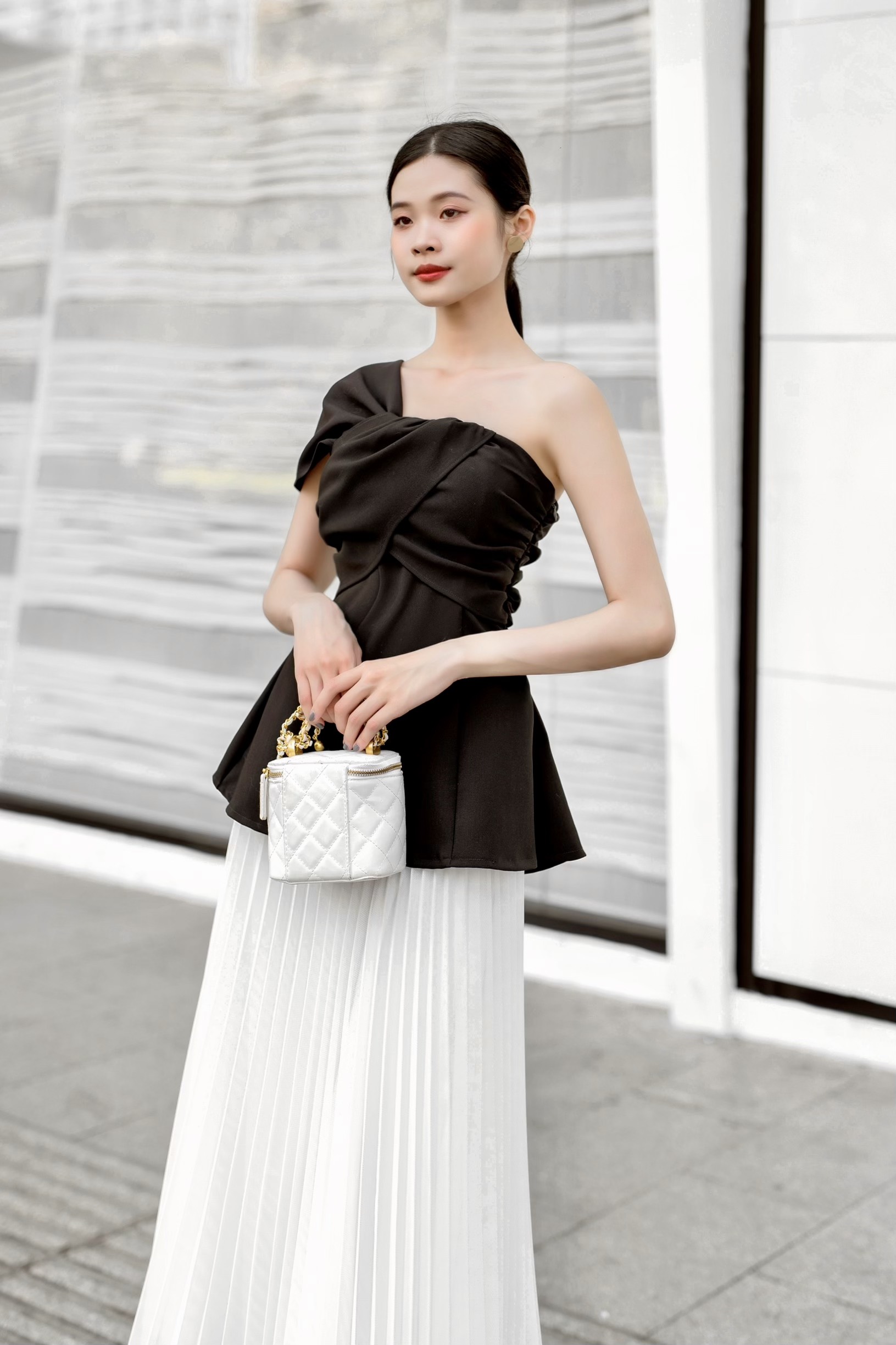 VELLE DESIGN Áo cup ngực Lia chất cotton hàn cao cấp